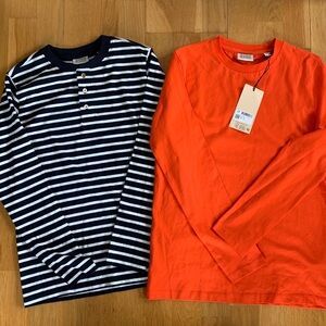 Scotch & Soda NWT boys long sleeve shirts. Size 12.